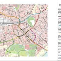 Straßensperren und Umleitungen