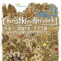 Plakat: 37. Plattlinger Christkindlmarkt